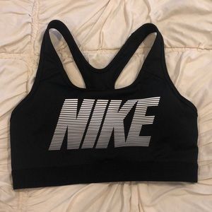 Nike sports bra. Black. Small